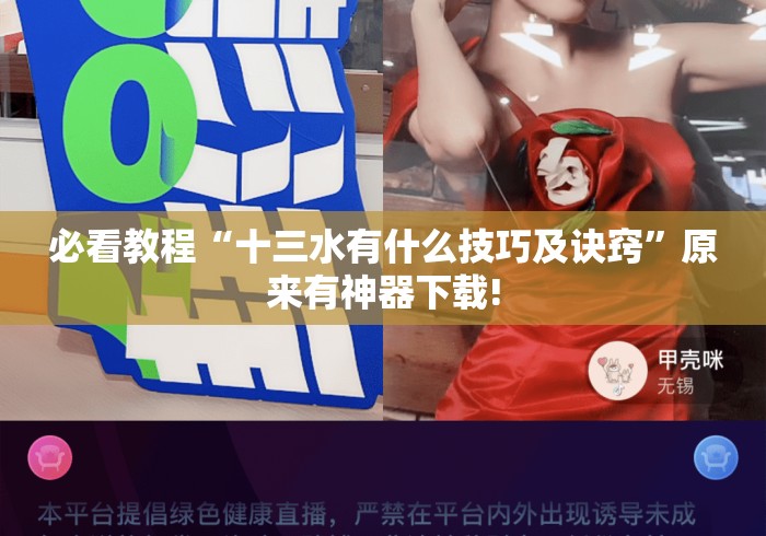 必看教程“十三水有什么技巧及诀窍	”原来有神器下载!