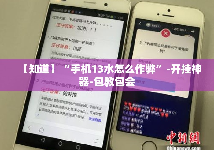 【知道】“手机13水怎么作弊	”-开挂神器-包教包会