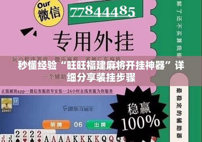 秒懂经验“旺旺福建麻将开挂神器”详细分享装挂步骤
