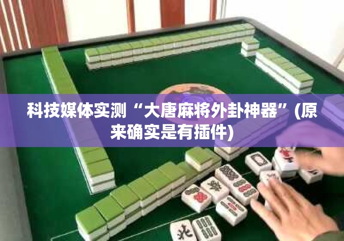 科技媒体实测“大唐麻将外卦神器”(原来确实是有插件)