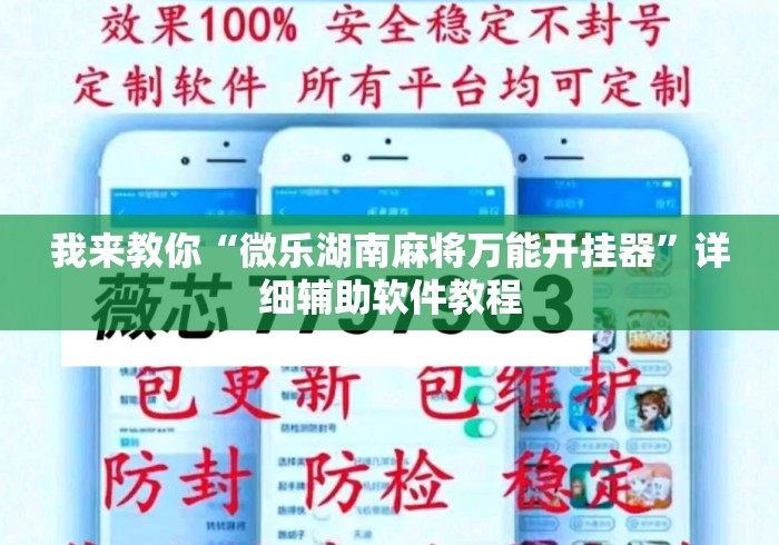我来教你“微乐湖南麻将万能开挂器	”详细辅助软件教程