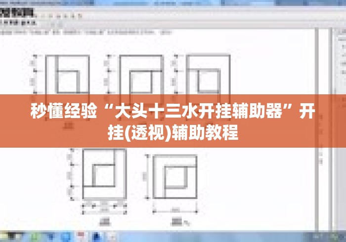 秒懂经验“大头十三水开挂辅助器	”开挂(透视)辅助教程
