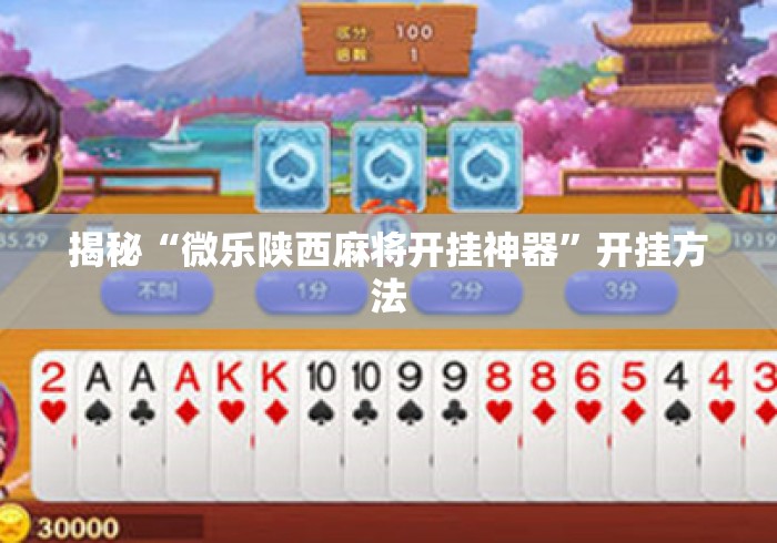 揭秘“微乐陕西麻将开挂神器”开挂方法