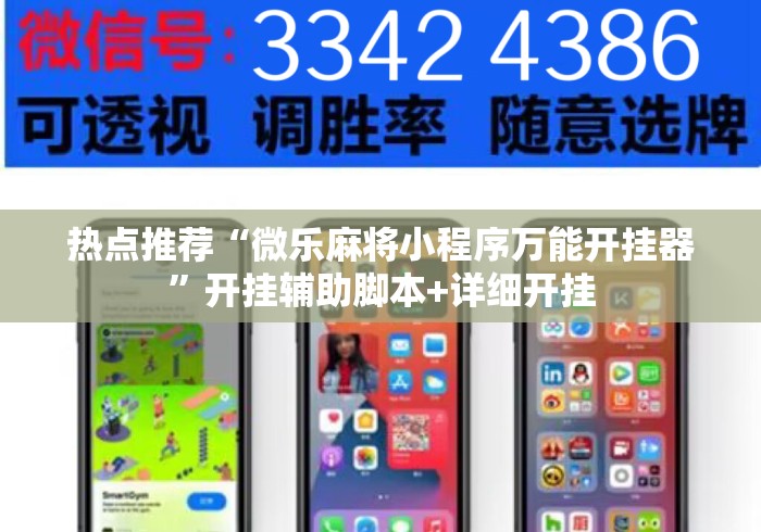 热点推荐“微乐麻将小程序万能开挂器”开挂辅助脚本+详细开挂