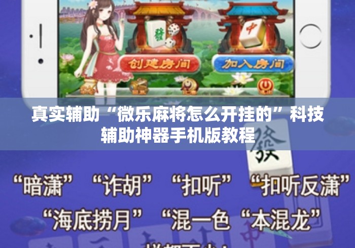 真实辅助“微乐麻将怎么开挂的	”科技辅助神器手机版教程
