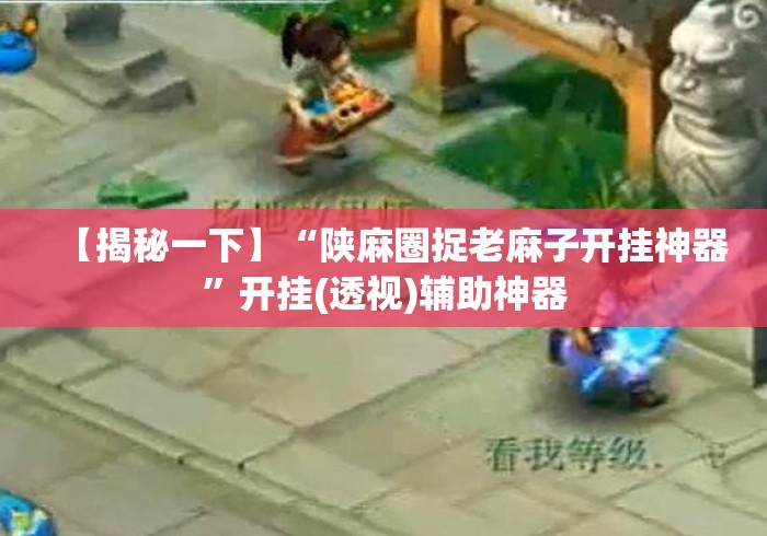 【揭秘一下】“陕麻圈捉老麻子开挂神器	”开挂(透视)辅助神器