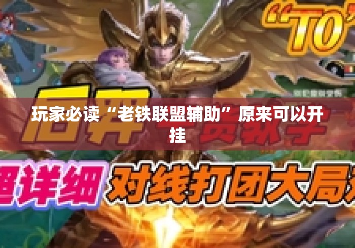 玩家必读“老铁联盟辅助”原来可以开挂