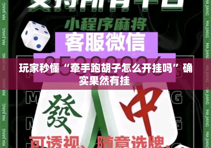 玩家秒懂“牵手跑胡子怎么开挂吗”确实果然有挂 
