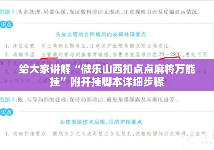 给大家讲解“微乐山西扣点点麻将万能挂”附开挂脚本详细步骤