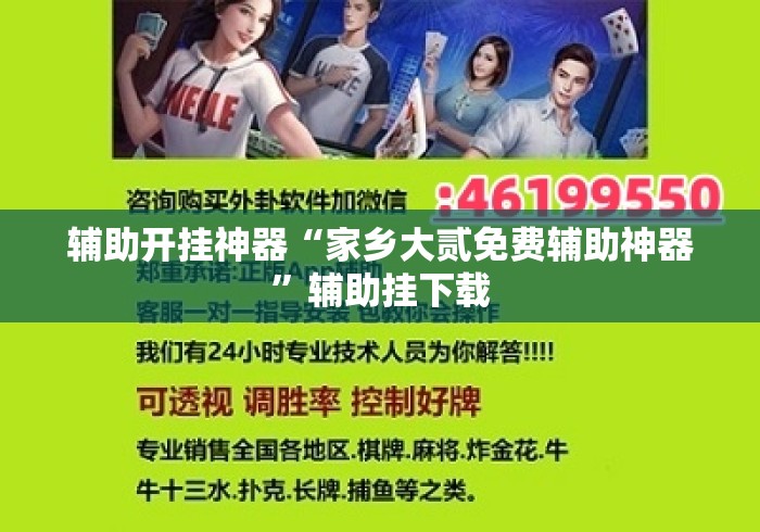 辅助开挂神器“家乡大贰免费辅助神器	”辅助挂下载