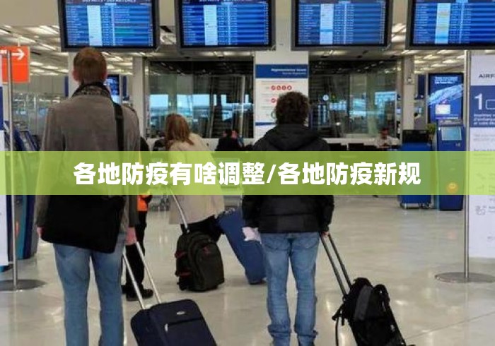 各地防疫有啥调整/各地防疫新规