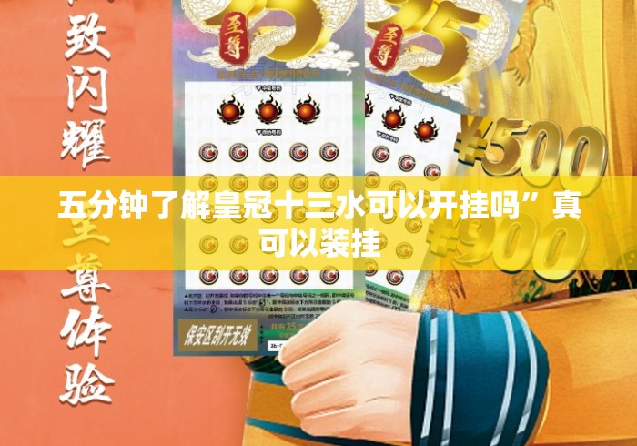 五分钟了解皇冠十三水可以开挂吗”真可以装挂