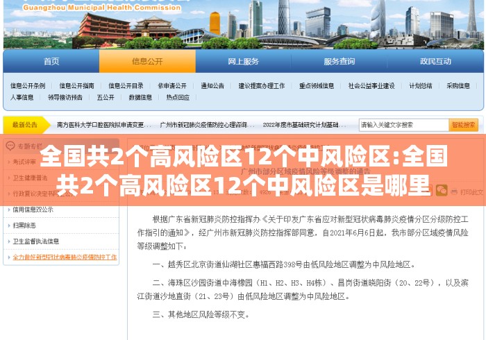 全国共2个高风险区12个中风险区:全国共2个高风险区12个中风险区是哪里 全国共2个高风险区12个中风险区:全国共2个高风险区12个中风险区是哪里