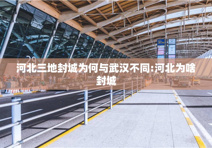 河北三地封城为何与武汉不同:河北为啥封城