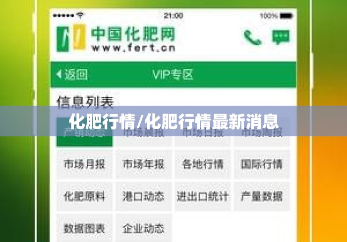 化肥行情/化肥行情最新消息