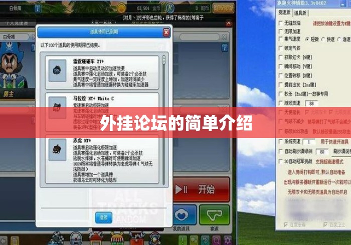 外挂论坛的简单介绍