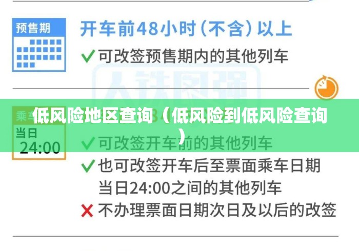 低风险地区查询（低风险到低风险查询）