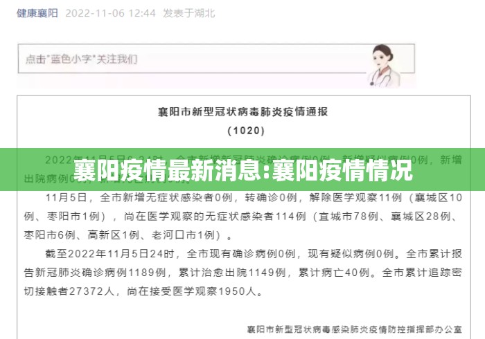 襄阳疫情最新消息:襄阳疫情情况