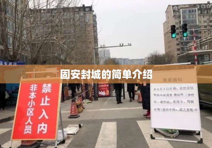 固安封城的简单介绍