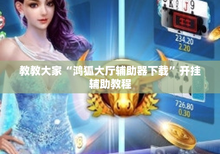 教教大家“鸿狐大厅辅助器下载	”开挂辅助教程