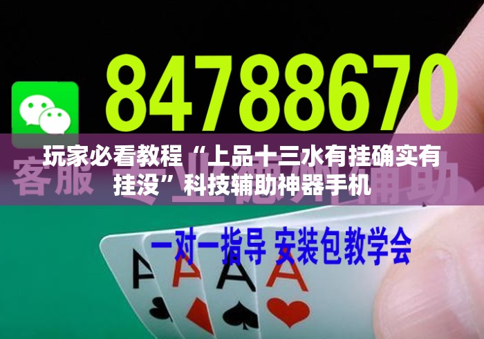 玩家必看教程“上品十三水有挂确实有挂没”科技辅助神器手机
