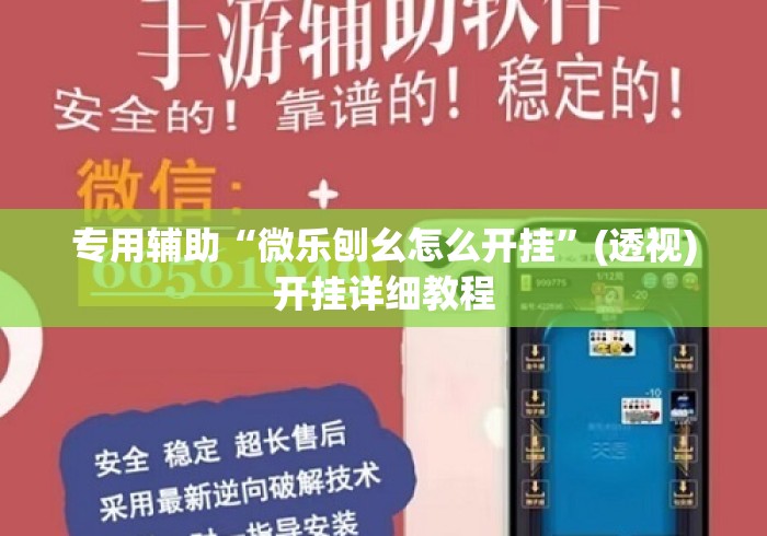 专用辅助“微乐刨幺怎么开挂”(透视)开挂详细教程