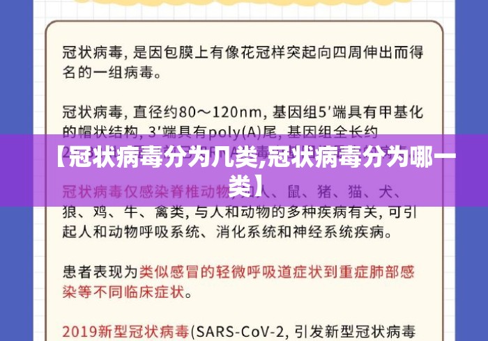 【冠状病毒分为几类,冠状病毒分为哪一类】