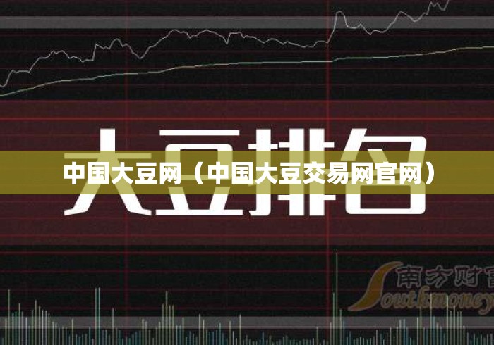 中国大豆网（中国大豆交易网官网）