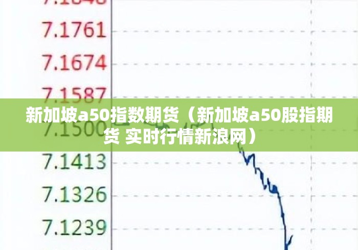 新加坡a50指数期货(新加坡a50股指期货 实时行情新浪网) 新加坡a50指数期货(新加坡a50股指期货 实时行情新浪网)