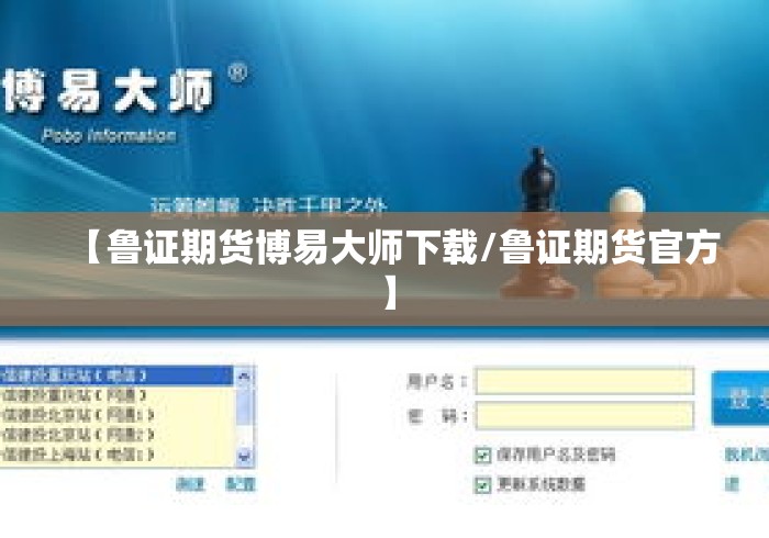 【鲁证期货博易大师下载/鲁证期货官方】